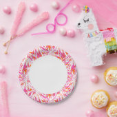 熱帯ヤシ葉 ペーパープレート (パーティー)