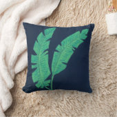 熱帯ヤシ クッション (ブランケット)