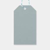 熱帯ユーカリ緑ありがとう ギフトタグ (裏面)