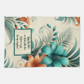 熱帯ライトカスタマイズ可能 キッチンタオル (横)