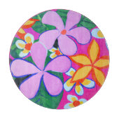 熱帯ラウンドカットボード カッティングボード (正面)