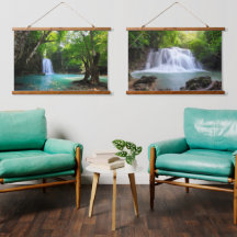 熱帯リラックス熱帯雨林の噴出する滝