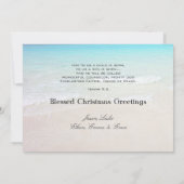 熱帯リース5 x 7聖なる書物、 経典クリスマスカード シーズンカード (裏面)