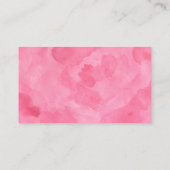 熱帯ルアウ(ハワイ式宴会)おむつラッフルエンクロージャカード エンクロージャーカード (裏面)