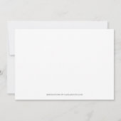 熱帯ルアウ(ハワイ式宴会)パーティの招待状 招待状 (裏面)