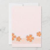 熱帯ルアウ(ハワイ式宴会)パーティー 招待状 (裏面)