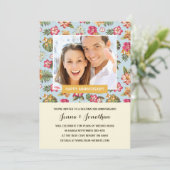 熱帯ルアウ（ハワイ式宴会）記念日パーティー 招待状 (スタンド正面)