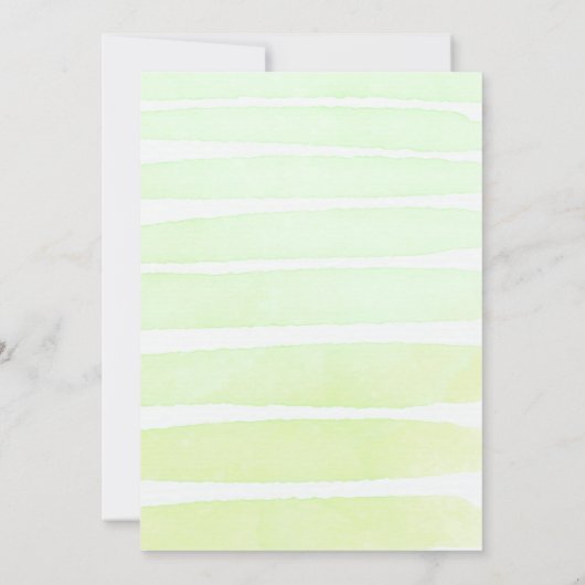 熱帯ルアウ（ハワイ式宴会）誕生日招待状 招待状 (裏面)