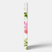 熱帯レッドピンクのフローラケシ模様 Case-Mate iPhoneケース (裏面 / 右)