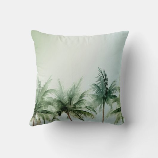 熱帯レッドホワイトイエローハイビスカスフローラ クッション (裏面)