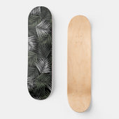 熱帯レトロナイトパターン#2 #palms #decor #art スケートボード (正面)