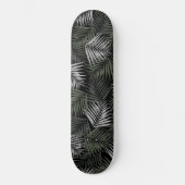 熱帯レトロナイトパターン#2 #palms #decor #art スケートボード (正面)