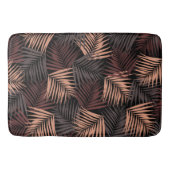 熱帯レトロ夜#1 #palms #decor #art バスマット (正面)