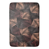 熱帯レトロ夜#1 #palms #decor #art バスマット (正面縦)