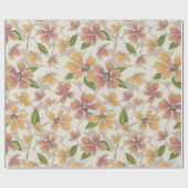 熱帯レトロ植物学 ラッピングペーパー (フラット)