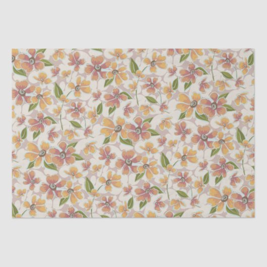 熱帯レトロ植物学 薄葉紙 (正面)