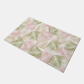 熱帯レトロ#8（ビーチビーブ）#palms #decor ドアマット (アングル)