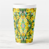 熱帯レモン後期マグカップ カフェラテマグ (正面)