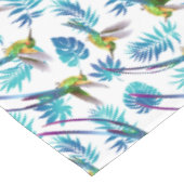 熱帯ロングテールハミングバード テーブルクロス (アングル)