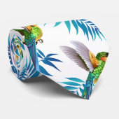 熱帯ロングテールハミングバード ネクタイ (ロール)