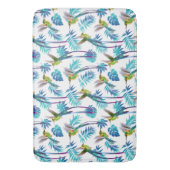 熱帯ロングテールハミングバード バスマット (正面縦)