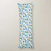 熱帯ロングテールハミングバード ボディピロー (裏面 (縦))