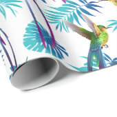 熱帯ロングテールハミングバード ラッピングペーパー (ロールコーナー)
