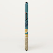 熱帯ヴィンテージのハワイ諸島のサーファー Case-Mate iPhoneケース (裏面/右)