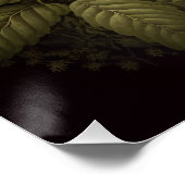 熱帯ヴィンテージの鳥とフローラ ポスター (コーナー)