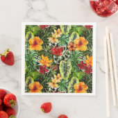 熱帯ヴィンテージエキゾチックなジャングルの花 (インサイチュ)