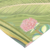 熱帯ヴィンテージバードインジャングルパラダイスイエロー テーブルクロス (アングル)