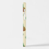 熱帯ヴィンテージパイナップル iPhoneケース (左側面)