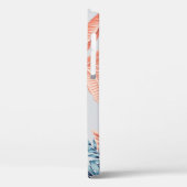 熱帯ヴィンテージ植物風景、ピンクパームトラ Case-Mate iPhoneケース (裏面 / 左)