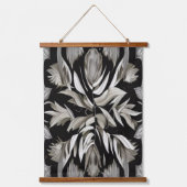 熱帯ヴィンテージ 吊り下げ型タペストリー (正面)