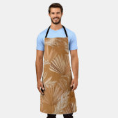 熱帯乾燥のヤシ:水色のボホ。 エプロン (着用した状態)