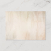 熱帯乾燥パームズブックベビー依頼 名刺 (裏面)