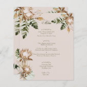 熱帯乾燥花バナナ葉類 (正面/裏面)