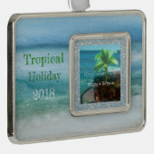 熱帯休日 シルバープレートフレームオーナメント (右)