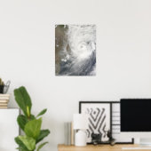 熱帯低気圧アイラ ポスター (ホームオフィス)