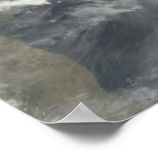 熱帯低気圧アイラ ポスター (角)