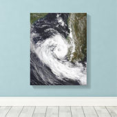 熱帯低気圧イジルダ キャンバスプリント (インサイチュ (ウッドフロア))