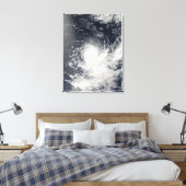 熱帯低気圧ジェラン キャンバスプリント (インサイチュ (寝室))