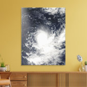 熱帯低気圧ジェラン キャンバスプリント (インサイチュ (リビング))