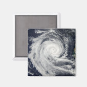 熱帯低気圧ダイアン マグネット (正面/裏面)