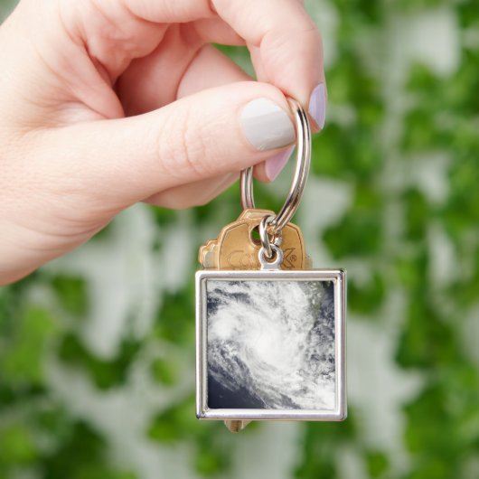 熱帯低気圧ファミリーがマダガスカル上空を飛行する キーホルダー (手)