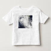 熱帯低気圧ファミリーがマダガスカル上空を飛行する トドラーTシャツ (正面)