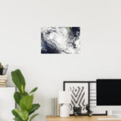 熱帯低気圧ファミリーがマダガスカル上空を飛行する ポスター (ホームオフィス)