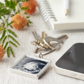 熱帯低気圧ブラスの衛星観測 キーホルダー (側面)