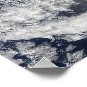 熱帯低気圧ブラスの衛星観測 ポスター (角)