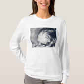 熱帯低気圧ブラスの衛星観測 Tシャツ (正面)